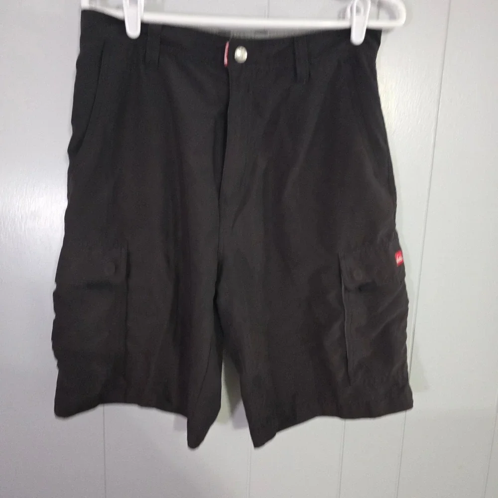 Quiksilver Black Cargo Shorts
